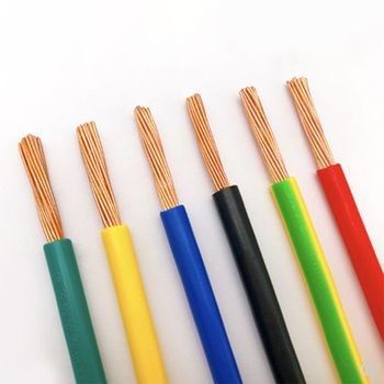 300/500V 1 Core PVC  H07V-R BVR Industrial Flexible Cable 6491x Earth Cable