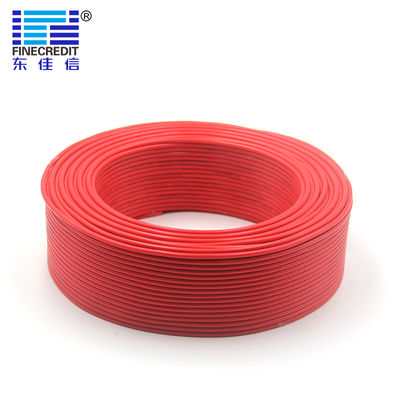 H05V-U / H07V-U/BV Industrial Flexible Cable , Building 6mm Round Electrical Cable