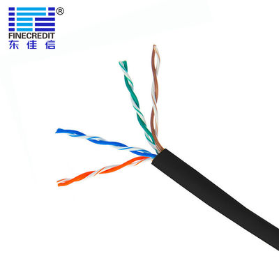Copper 305M 4 Pairs 24Awg UTP Cat5E Network Cable Indooor Use HSYV