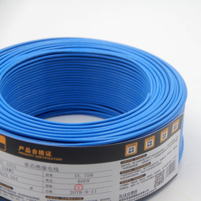 UL1015 600V AWM Stranded Bare Copper Industrial Electrical Cable PVC Insulation
