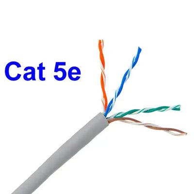 テレコミュニケーションのための裸の固体銅23AWG UTP Cat5ケーブル0.5mm